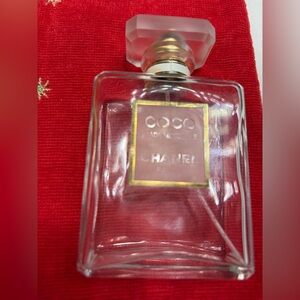 CHANEL Coco Mademoiselle Eau de Parfum - Gold and ClearEmpty 100 ml bottle